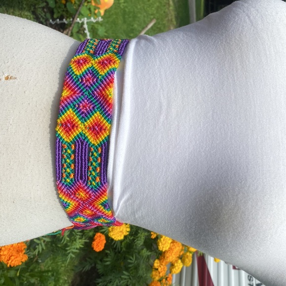 381-You Are Remarkable❤️Handcrafted Macrame Belt - Picture 7 of 8